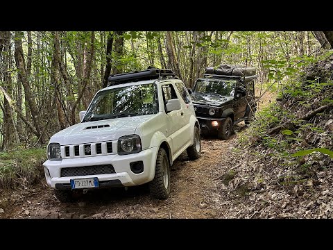 New Jimny vs Old Jimny |divertimento alle Pizzorne