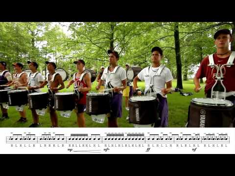 2013 Cadets Snares - LEARN THE MUSIC!
