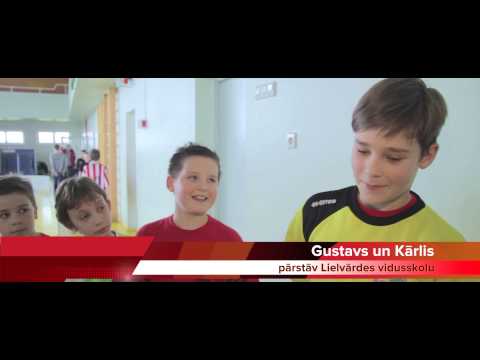 OgresTV: OGRE, LIELVĀRDE: skolēnu sporta spēles- florbols (04. 03. 2015)