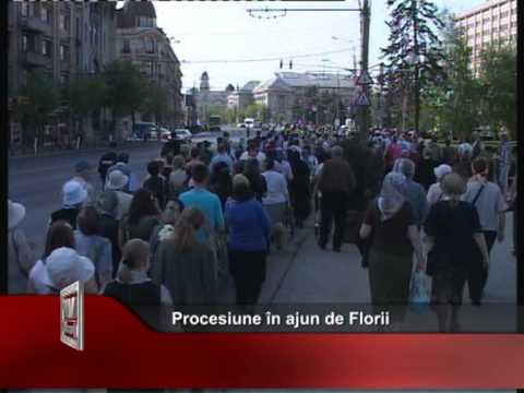 Procesiune în ajun de Florii