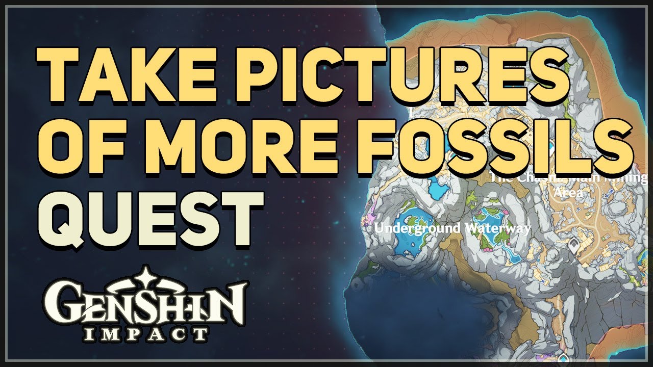Take pictures of more fossils Genshin Impact Hiijo