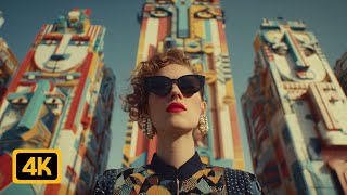 Visual Poems | Abstract City | Architecture of the Mind [AI Music Video]