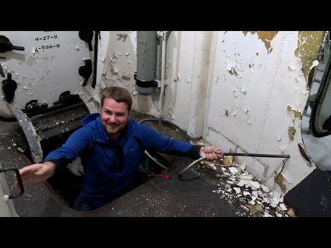 Rare Look Inside a WWII 6 Inch Naval Gun - USS Little Rock