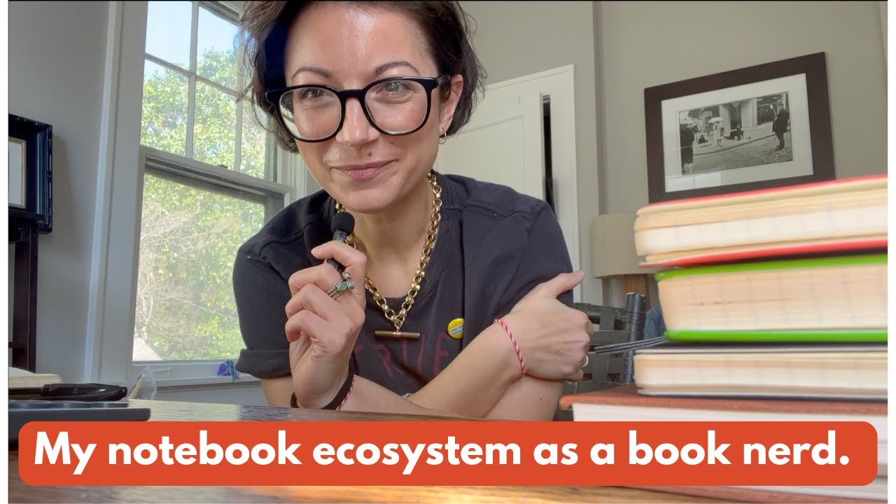 My notebook ecosystem as a book nerd!