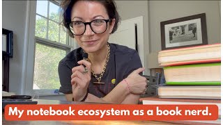 My notebook ecosystem as a book nerd!