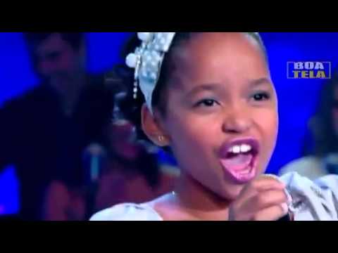 Franciele  Fernanda  - Abandonada Jovens Talentos Kids - Raul Gil  18/08/2012