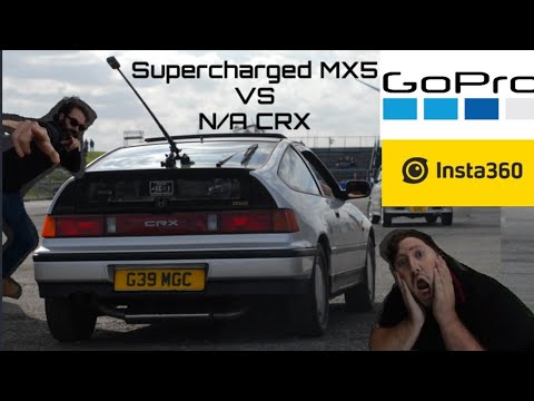 Honda CRX 1.6 i16 - Handling Course, Santa Pod. JapShow Finale 2022 Kei Car - Mazda MX5 Supercharged