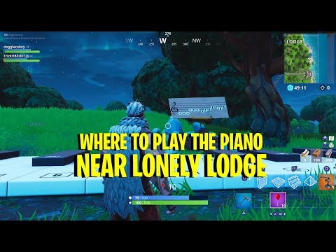 'Fortnite' Lonely Lodge Piano Location And How To Play It