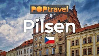 Walking in PILSEN / Czech Republic 🇨🇿- 4K 60fps (UHD)