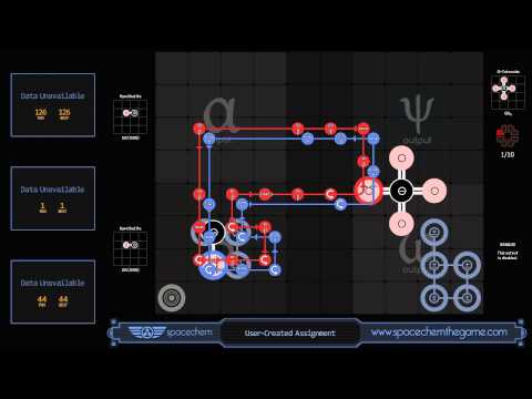SpaceChem - WildM2013 3.6 - Hypothetical Synthesis (126/1/44)