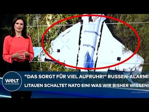 UKRAINE-KRIEG: "Das sorgt für viel Aufruhr!" Litauen alarmiert Nato! Russen-Drohne über Hauptstadt!