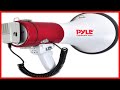 Portable Megaphone Speaker PA Bullhorn - Built-in Siren