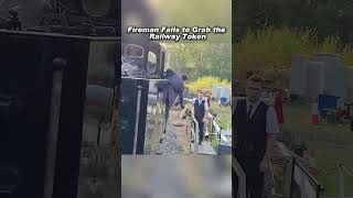 Missed! Fireman Fails to Catch the Token