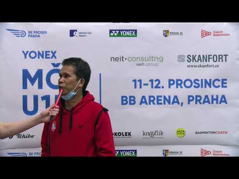 Indra Setiawan, trenér z Indonésie – YONEX Mistrovství ČR U15 2021