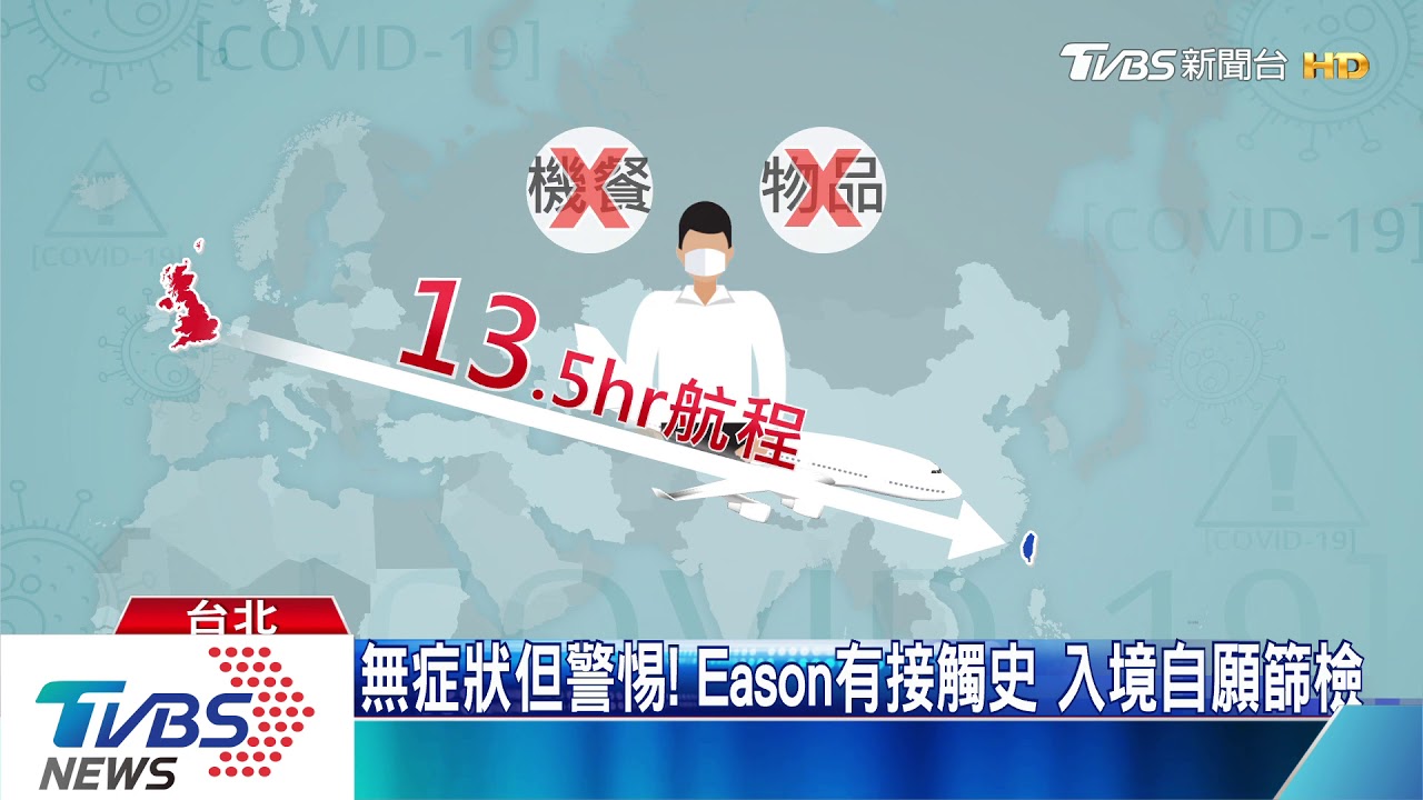 留英返台「無症狀」確診!8採仍無法出院歷程