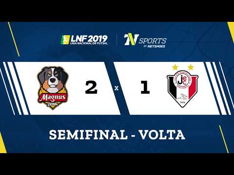 LNF2019 - Gols - Semifinais Volta - Magnus 2 x 1 Joinville