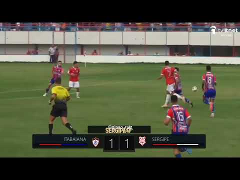 ITABAIANA 1 X 1 SERGIPE - CAMPEONATO SERGIPANO 2025 - TERCEIRA RODADA.