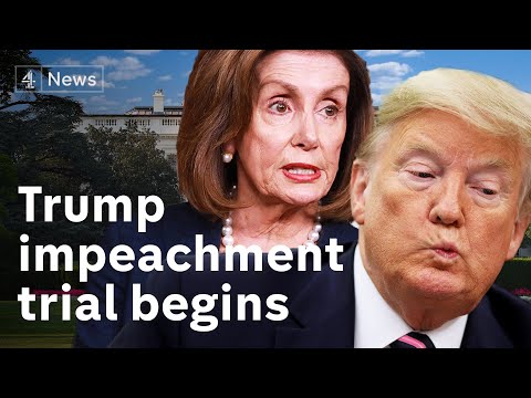 トランプ弾劾裁判始まる (Trump impeachment trial begins)