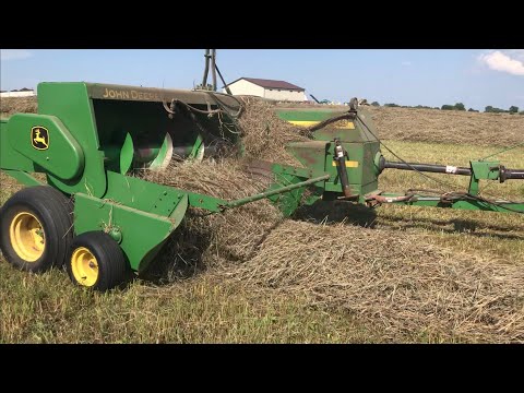 We borrowed a John Deere 348