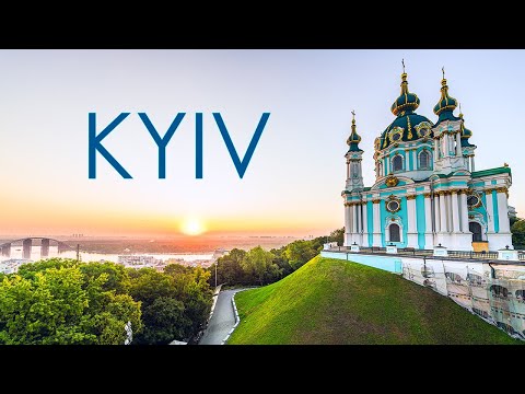 Kyiv, Ukraine in Summer in 4K