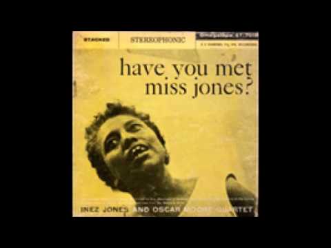 Thumbnail for May 27, 1957 recording "Where or When"  Inez Jones by Red Callender