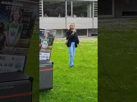 Global Marijuana March Highdelberg 2024 - Rede von Leonie Kraus, Junge Liberale Heidelberg