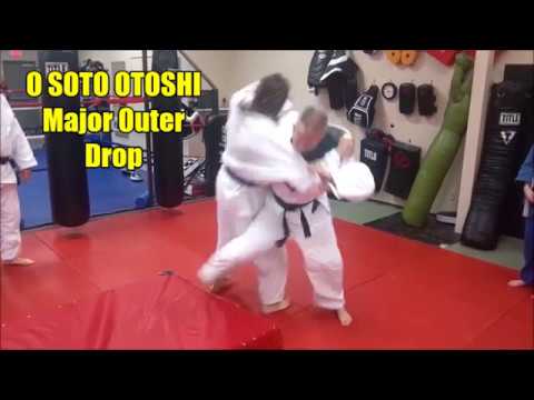 O SOTO OTOSHI Using Kumi Kata Grip