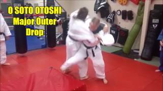 O SOTO OTOSHI Using Kumi Kata Grip