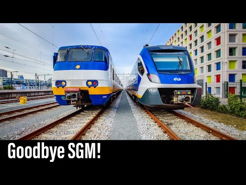 Trein Cabinerit / Goodbye SGM / Dordrecht - Rotterdam - Den Haag / SGM Sprinter / Juni 2021