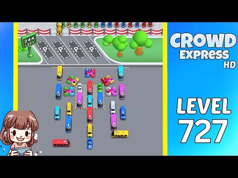 Crowd Express Level 727 Solution Walkthrough