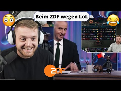 Beim ZDF in der Sendung durch Chefstrobels feeden in LoL😳👀😂