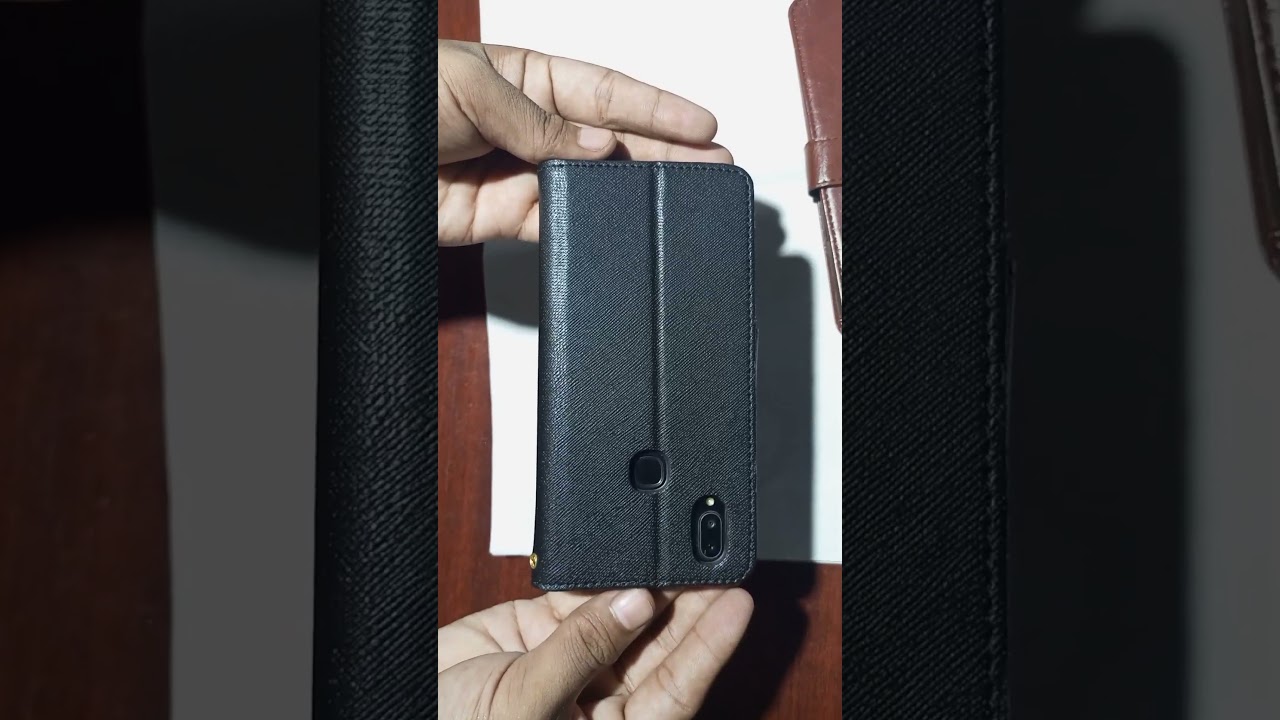 #vivo vivo y83 pro back cover black leather #uboxing