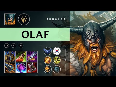 Olaf Jungle vs Sylas - KR Diamond Patch 25.24