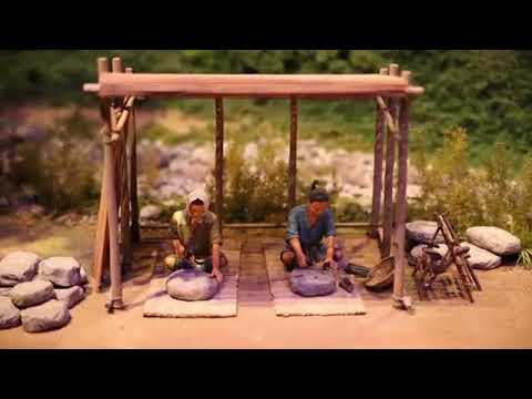 甲斐黄金村・湯之奥金山博物館　砂金採り｜山梨県身延町