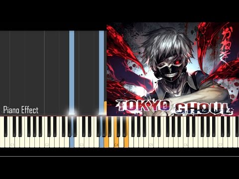 Tokyo Ghoul - Das zweite Kapitel (Piano Tutorial Synthesia)
