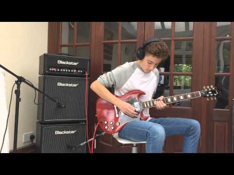 AC DC Guitar Cover, Back in Black