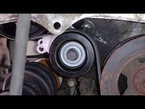 Nissan/Infiniti/Renault Belt Tensioner Replacement (Easy)