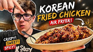  This Air Fryer Korean Chicken Was INSANE