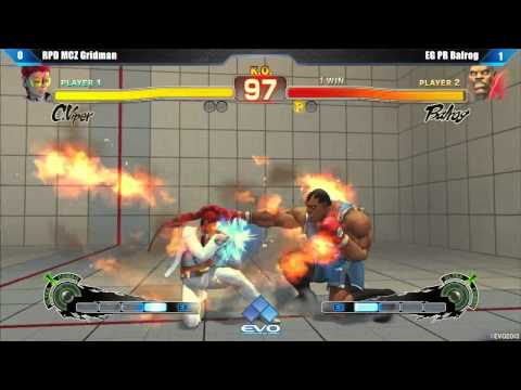 [EVO 2013 SSFIV AE] RPD MCZ Gridman (C Viper) vs EG PR Balrog (Balrog)