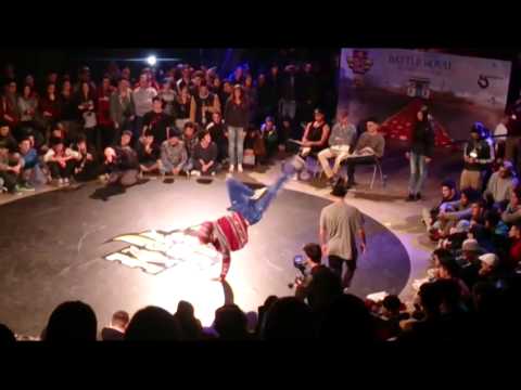 Red bull bc one cypher italy 2014 KACYO VS ZECK