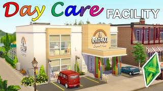🌈DAY CARE FACILITY // Sims 4 Speed Build // NoCC