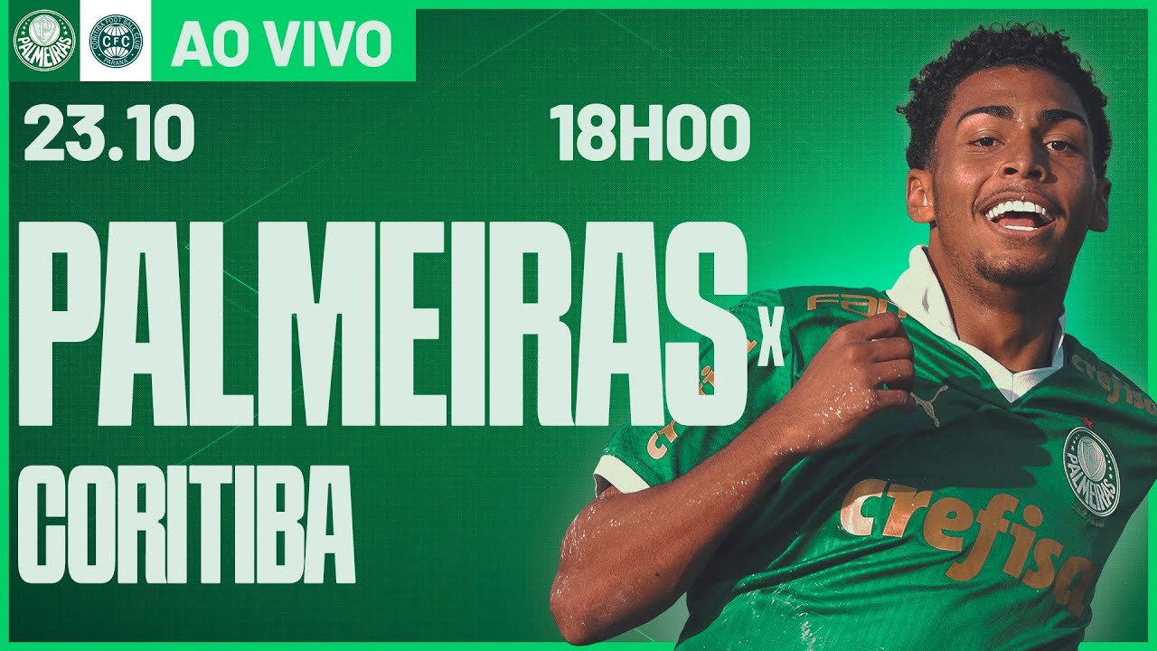 AO VIVO COM IMAGENS | PALMEIRAS X CORITIBA | COPA DO BRASIL SUB-20