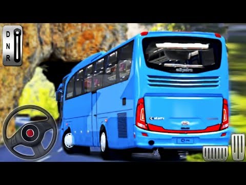 Modern Bus Drive Hill Station - Mountain Driver Bus Offroad - Android GamePlay