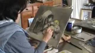 preview picture of video 'Grisaille/Glazing Workshop by Dennis Clark of the Paint Basket'