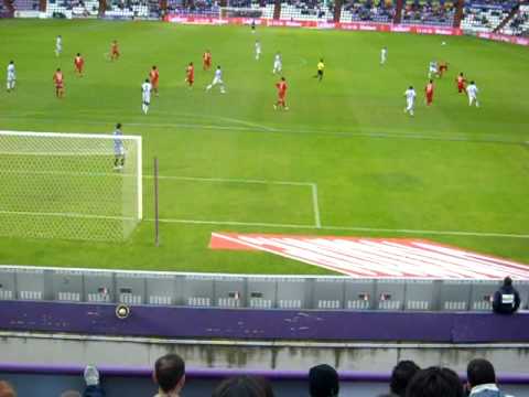 Gol Valladolid 3-2 Sevilla 2 de Noviembre 2008 Liga Navas