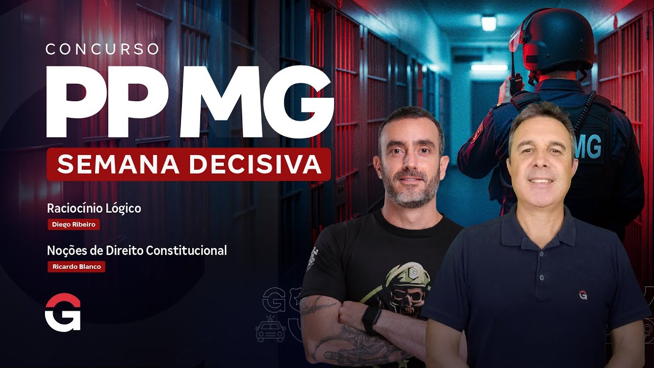 Concurso Polícia Penal MG: Semana Decisiva | Língua Portuguesa com Letícia Bastos