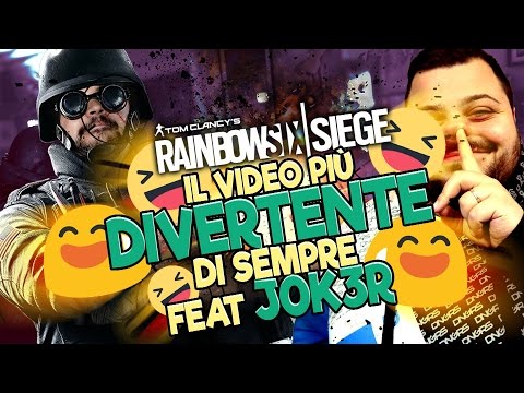 Rainbow Six Siege : il Video Più Divertente di Sempre Feat J0K3R