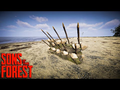 NEW Ultimate Spike Wall In UPDATE 6 - Most Effective Trap Design Sons Of The Forest