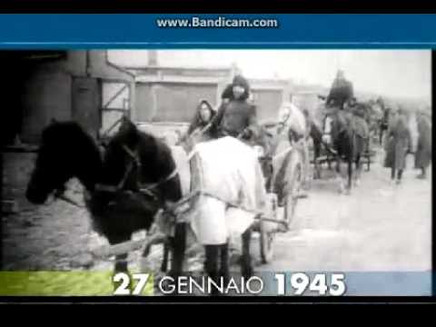 27/01/1945 l’Armata Rossa  varca i cancelli di Auschwitz