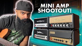 Video thumbnail for MINI AMP SHOOTOUT: SLO Mini vs Friedman BE Mini vs Bogner Ecstacy Mini vs Diezel VH Micro by Rhythm & Beard
